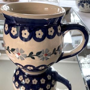 Polish Pottery Large Bubble Mug
